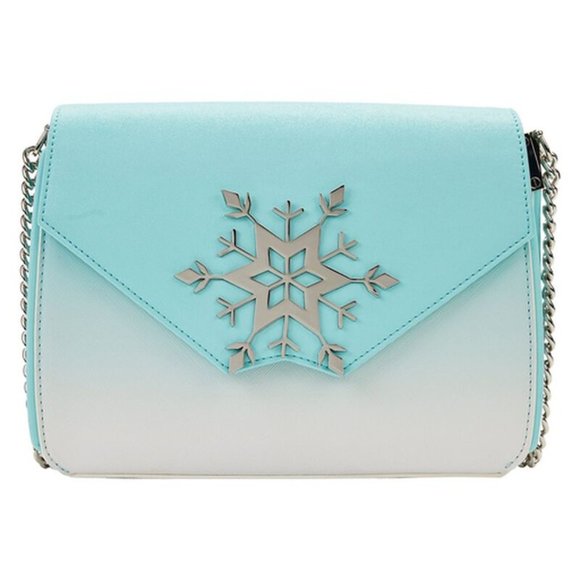 Exclusive - Elsa Snowflake Glitter Crossbody Bag main image 5